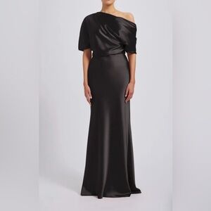 Amsale The Slouch Dress in Black *SOLD OUT*